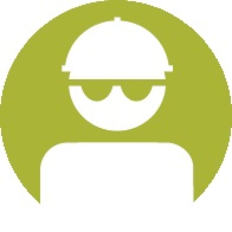 Person in Protective gear icon